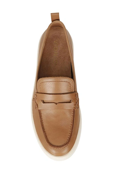 Vionic Uptown Hybrid Penny Loafer In Camel