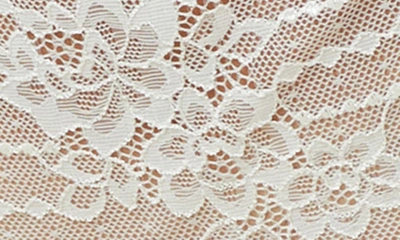 Etam Panama Lace Thong In Ecru