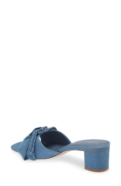 Shop Koko + Palenki Leana Slide Sandal In Denim