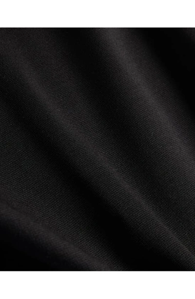 Shop Ted Baker Maulina Mixed Media Midi Dress In Black