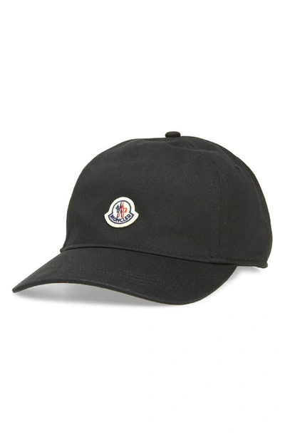Shop Moncler Archivo Dna Adjustable Baseball Cap In Black