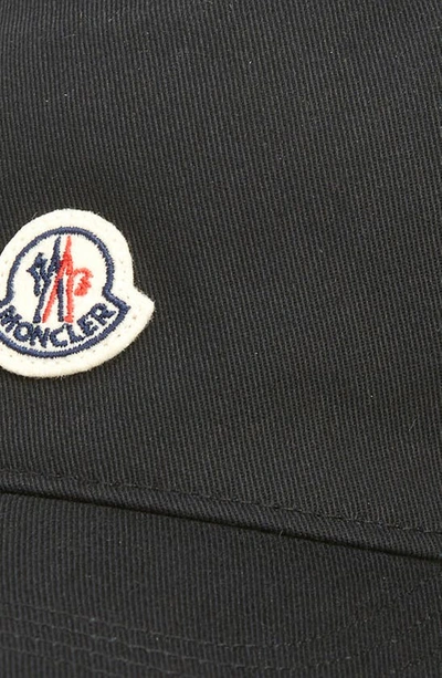Shop Moncler Archivo Dna Adjustable Baseball Cap In Black
