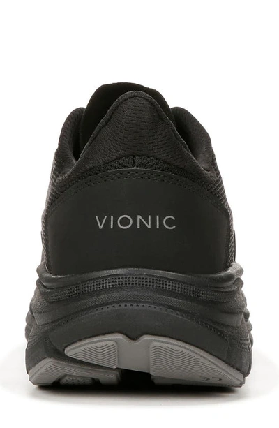 Shop Vionic Walk Max Water Repellent Sneaker In Black/ Black