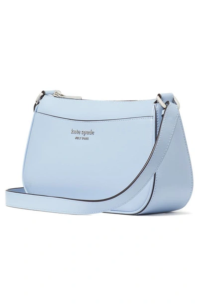 Shop Kate Spade Small Bleecker Saffiano Leather Crossbody Bag In North Star