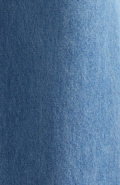 Veronica Beard Taylor Raw Hem High Waist Crop Wide Leg Jeans In Enough Said