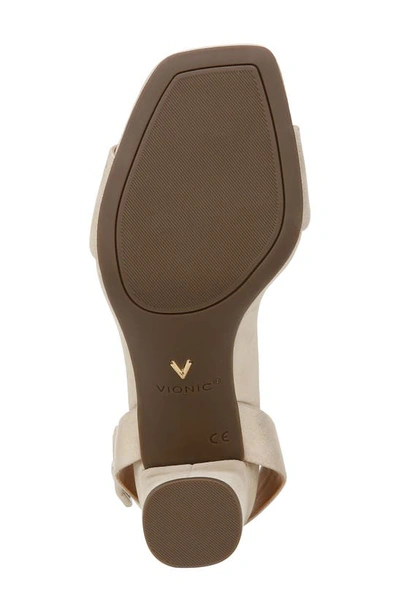 Shop Vionic Zinfandel Sandal In Gold