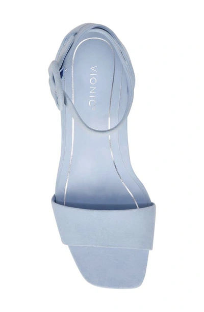 Shop Vionic Zinfandel Sandal In Skyway Blue