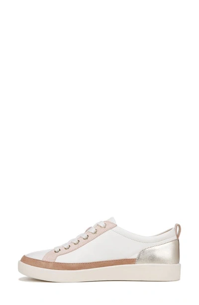 Shop Vionic Winny Low Top Sneaker In White/ Gold