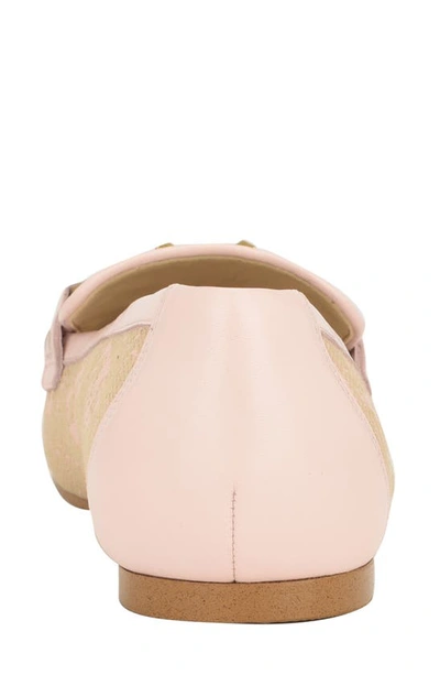 Shop Guess Isaac Bit Loafer In Light Pink