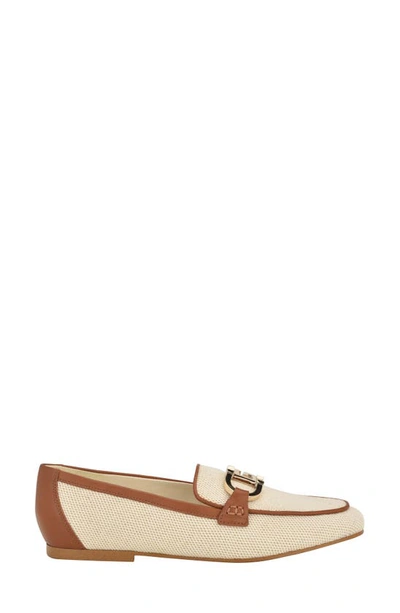Shop Guess Isaac Bit Loafer In Light Natural