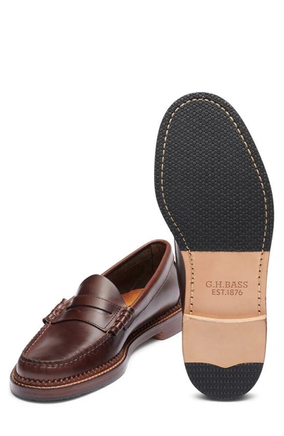 Shop G.h.bass 1876 Larson Weejuns® Penny Loafer In Brown