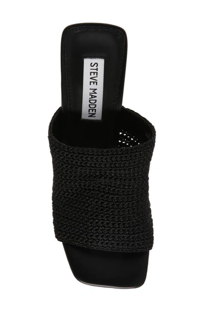Shop Steve Madden Realize Slide Sandal In Black