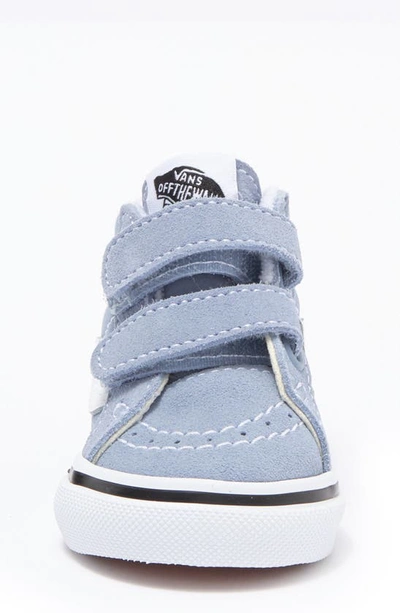 Shop Vans Kids' Sk8-mid Reissue V Sneaker In Color Theory Dusty Blue