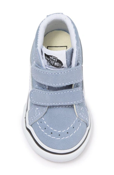 Shop Vans Kids' Sk8-mid Reissue V Sneaker In Color Theory Dusty Blue