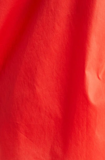 Harshman Ziva Sleeveless Button-up Shirt In Poppy Red