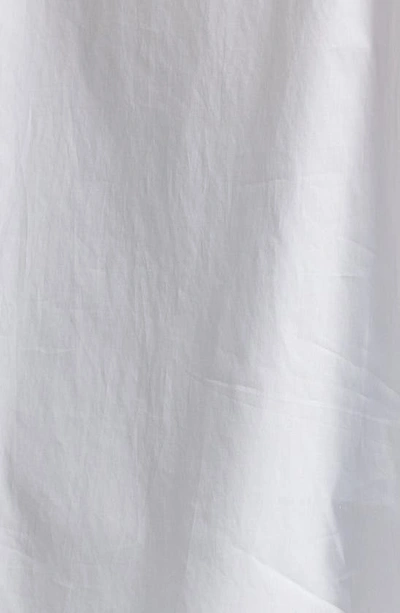 Harshman Ziva Sleeveless Button-up Shirt In White