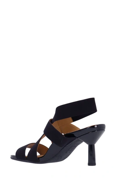 L'amour Des Pieds Lunette Ankle Strap Sandal In Black
