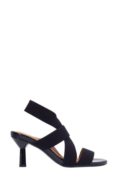 L'amour Des Pieds Lunette Ankle Strap Sandal In Black