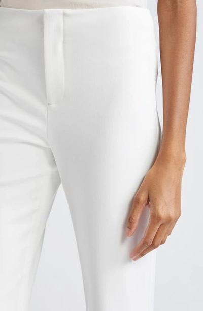 Shop Alice And Olivia Teeny Bootcut Pants In Off White