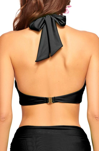 Shop Ramy Brook Marie Bikini Top In Black