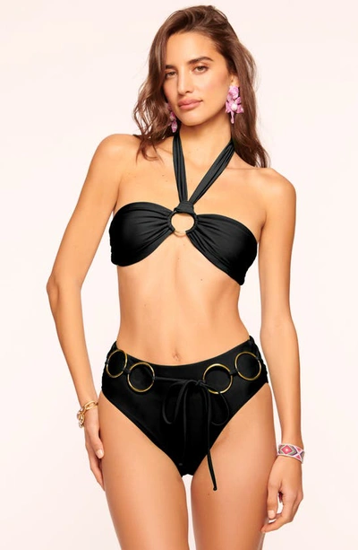 Shop Ramy Brook Marie Bikini Top In Black