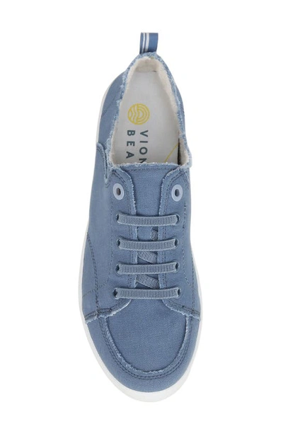Shop Vionic Beach Collection Pismo Lace-up Sneaker In Skyway Blue