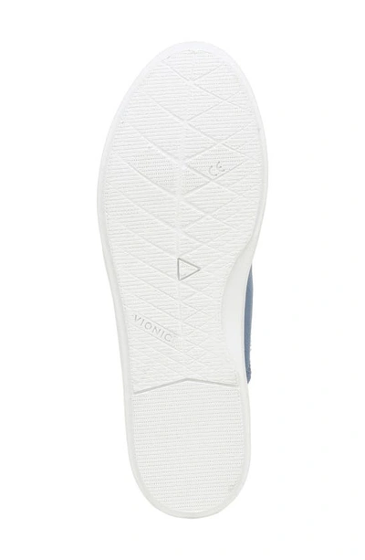 Vionic Beach Collection Pismo Lace-up Sneaker In Skyway Blue