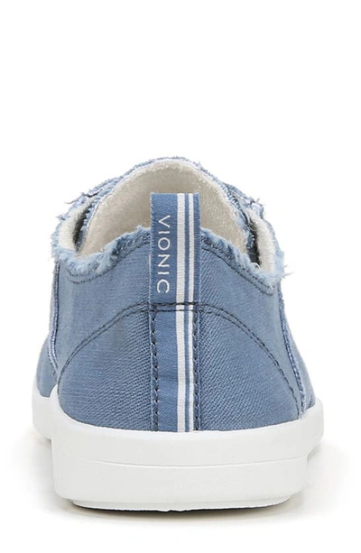 Shop Vionic Beach Collection Pismo Lace-up Sneaker In Skyway Blue