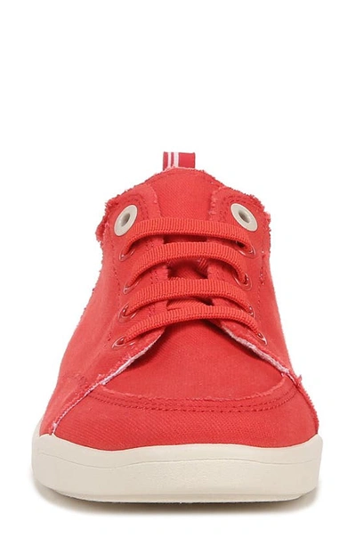 Vionic Beach Collection Pismo Lace-up Sneaker In Red