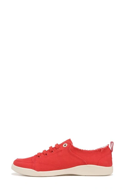 Vionic Beach Collection Pismo Lace-up Sneaker In Red