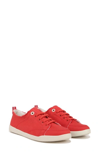 Shop Vionic Beach Collection Pismo Lace-up Sneaker In Red