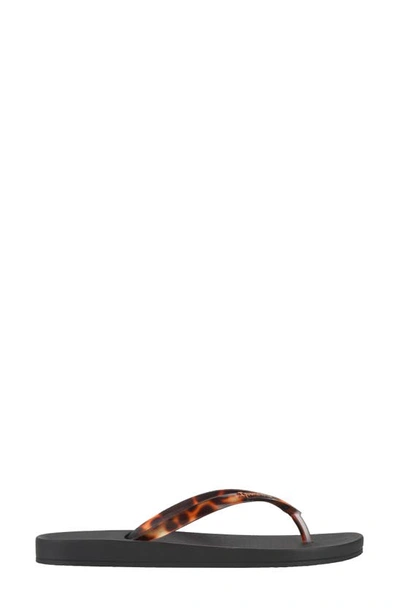 Ipanema Ana Flip Flop In Black/ Clear