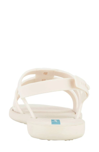 Ipanema Style Slip-on Slingback Fisherman Sandals In Ivory