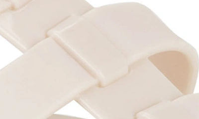 Ipanema Style Slip-on Slingback Fisherman Sandals In Ivory