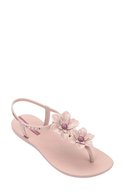 Shop Ipanema Flowers Sandal In Lilac