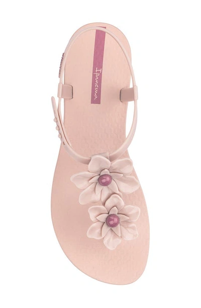 Shop Ipanema Flowers Sandal In Lilac