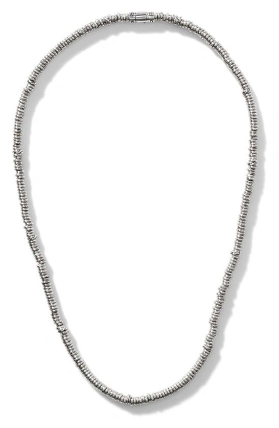 Shop John Hardy Heishi Sterling Silver Beaded Necklace
