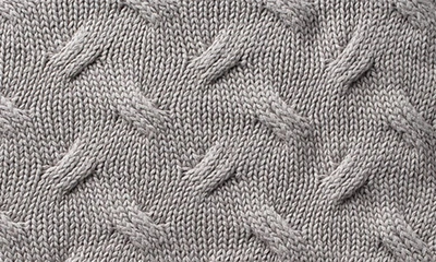 Domani Home Wave Knit Throw Blanket In Gray