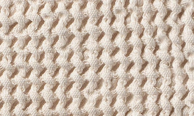 Domani Home Waffle Muslin Baby Blanket In Cream