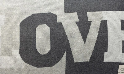 Domani Home Love Accent Pillow In Gray