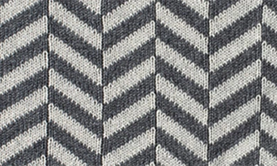 Domani Home Zima Herringbone Knit Throw Blanket In Gray