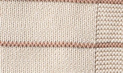 Domani Home Bande Baby Blanket In Rose