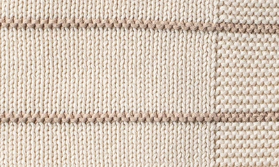 Domani Home Bande Baby Blanket In Linen