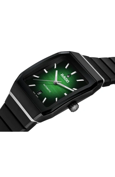 Shop Rado Anatom Automatic Bracelet Watch, 32.5mm In Green