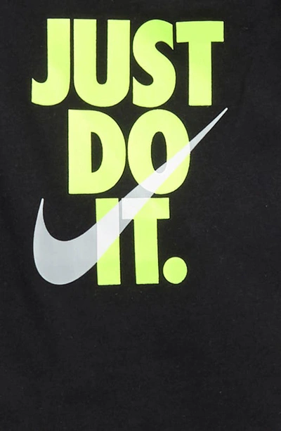 Shop Nike Just Do It Bodysuit & Pants Set In Dark Grey Heather
