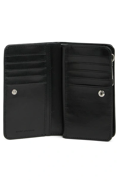 Marc Jacobs Compact Wallet In Marshmallow Multi
