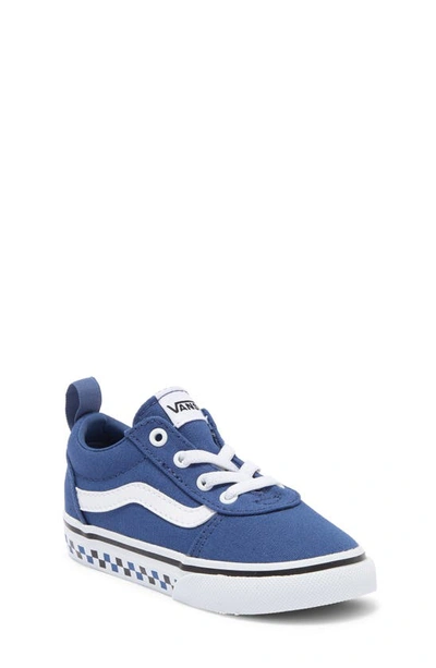 Shop Vans Kids' Ward Slip-on Sneaker In Variety Sidewall Blue