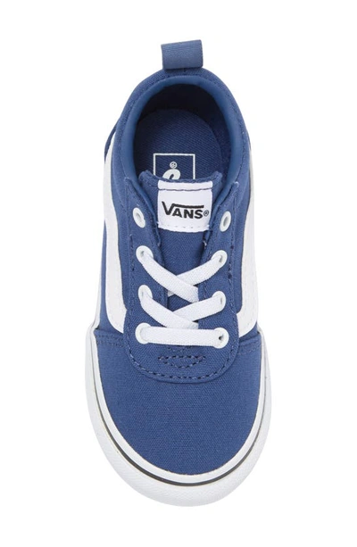 Shop Vans Kids' Ward Slip-on Sneaker In Variety Sidewall Blue