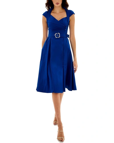 Shop Bgl Dress In Blue