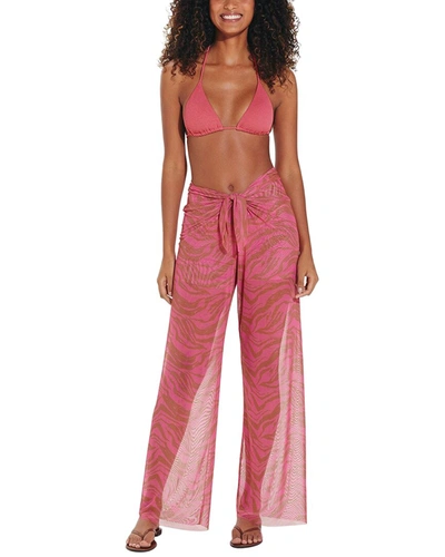 Shop Vix Diani Pareo Pant In Pink